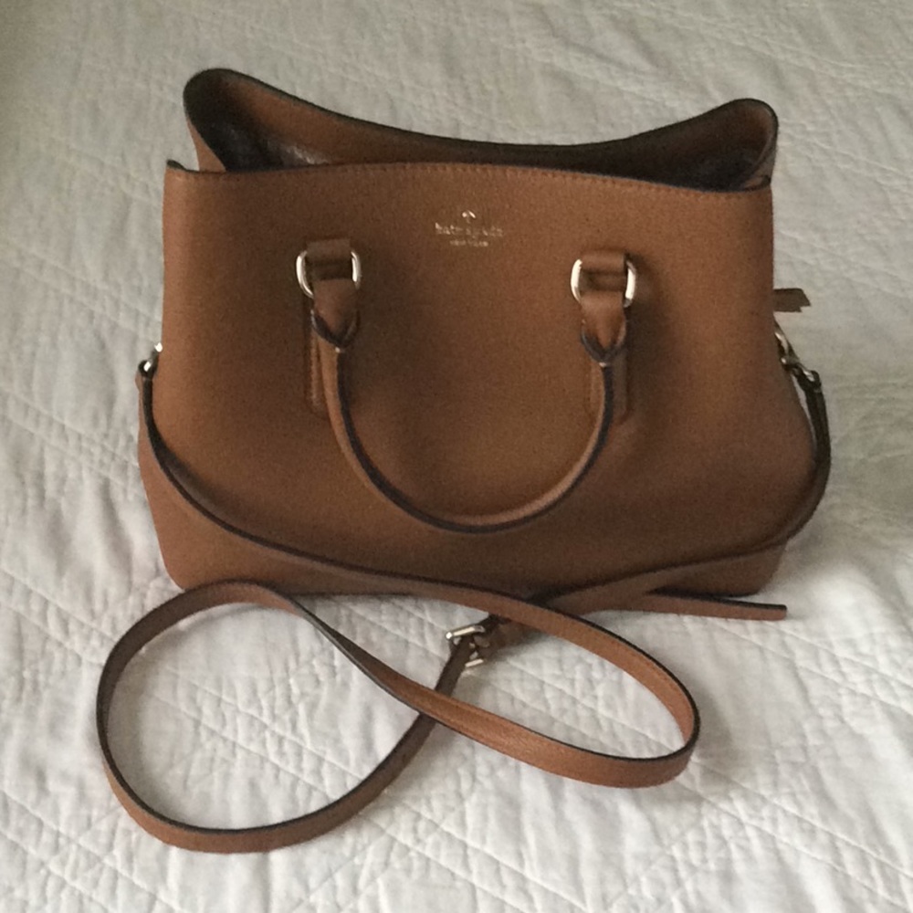 Kate Spade || triple pocket satchel/crossbody